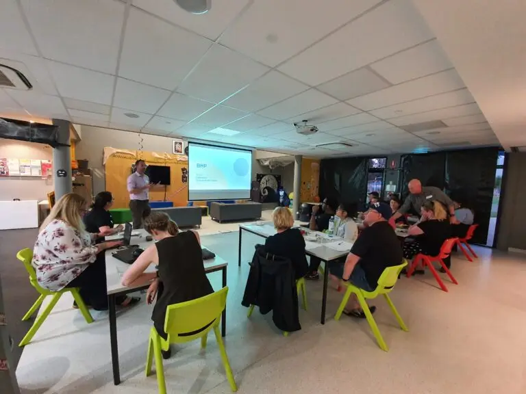 Roxby Downs community consultation session Olympic Dam study BHP AECOM stakeholders