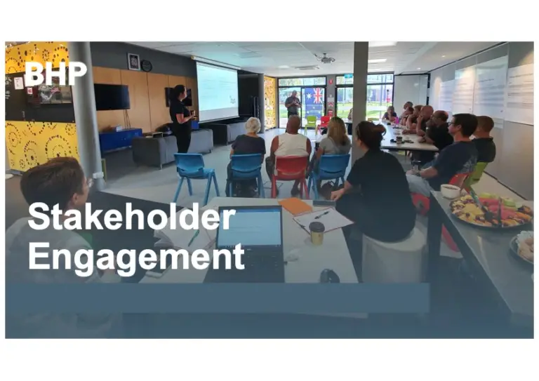 Roxby Downs stakeholder engagement session Olympic Dam community consultation BHP