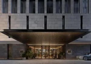 COMO Hotels and Resorts Melbourne at The Carter Building on St Kilda Road luxury hotel development.
