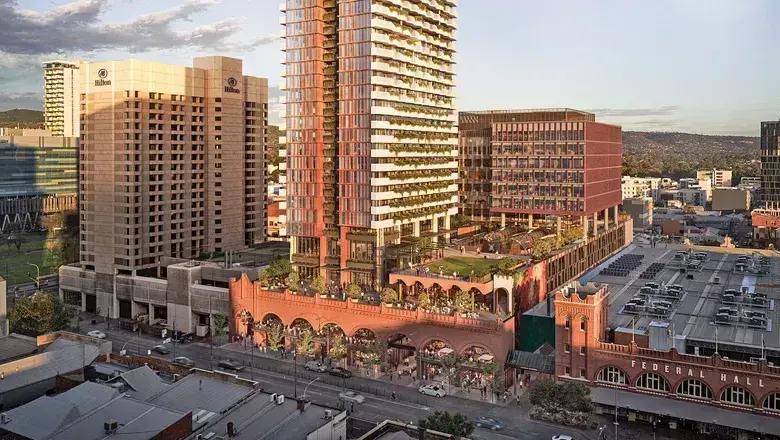 Treehouse Hotel Adelaide Market Square luxury lifestyle hotel opening 2026.