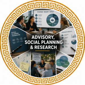 Advisory social planning and research services for infrastructure government and energy projects by Tarnia Riggs