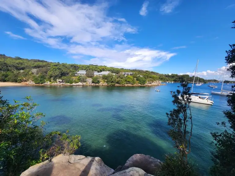Collins Flat Beach in Sydney Harbour National Park near Manly.