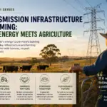 Energy 101 Series article exploring transmission infrastructure, farming communities and Australia’s renewable energy transition