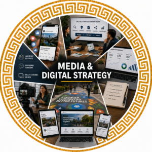 Media and digital strategy services for infrastructure energy and government projects by Tarnia Riggs