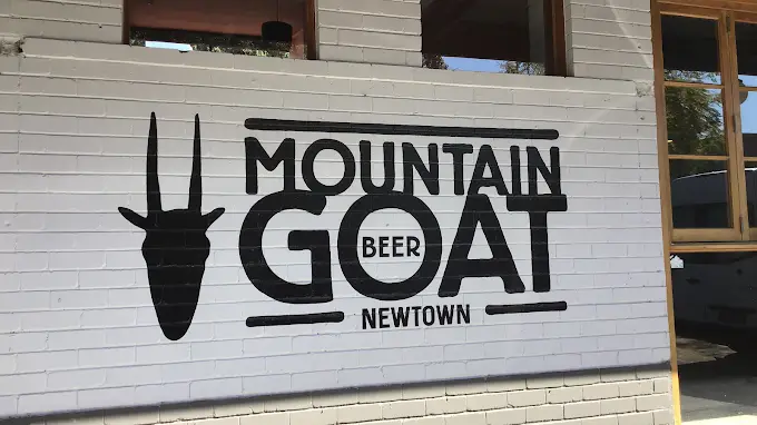 Mountain Goat Newtown craft brewery and brewpub logo.