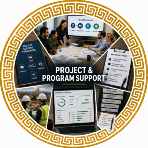 Project and program support services for infrastructure energy and government projects by Tarnia Riggs