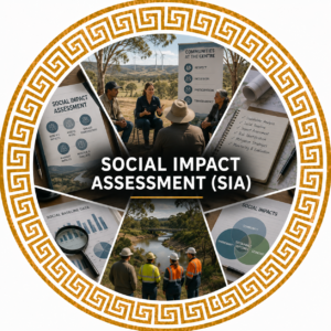 Social Impact Assessment and community research services for infrastructure and energy projects by Tarnia Riggs