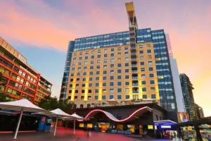 Mercure Sydney hotel on George Street near Central Station, offering convenient accommodation in the heart of Sydney's CBD.
