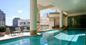 Swimming pool at The Sebel Sydney Chatswood featuring modern apartment-style accommodation and leisure facilities in Sydney's North Shore district.