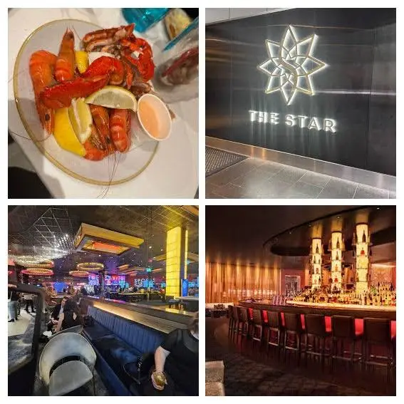 The Star Sydney casino, dining and entertainment venues in Pyrmont.